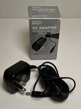 Mighty Bright AC Adapter for LED Clip-on Lights